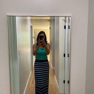 Apt 9 Long Striped Skirt